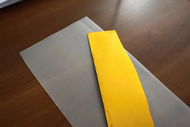 Звичайний жовтий глянець і поліуретанова прозора плівка