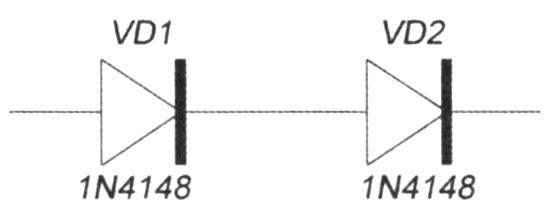 Варіант обмеження струму (і напруги) представлений на малюнку 8