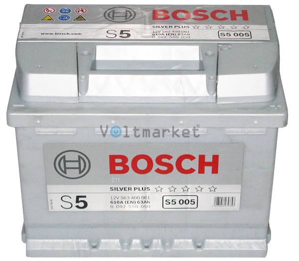 Автомобільні акумулятори BOSCH серії S