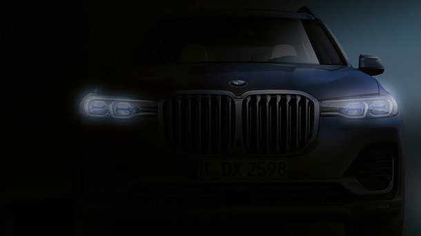 12 жовтня 2018, 23:10 Переглядів:   BMW опублікувала перше офіційне зображення   конкурента Range Rover, Mercedes-Benz GLS, Audi Q7 і Cadillac Escalade - семимісного кросовера X7