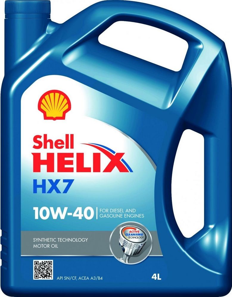 Напівсинтетичне моторне масло SHELL Helix H 10W-40 вироблено з використанням унікальної технології додавання унікальних типів присадок