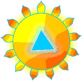 Ми просимо вас уявити золоту сферу - сонце, яке випромінює 13 променів-лотосів