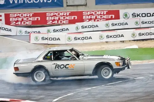 Так в цей раз на арену Ешпріт виїхав Норберт Хауг, віце-президент спортивного відділення Mercedes Benz на своєму раллийном Mercedes SL500, а на Audi Quattro з'явився сам Леннарт «Стіг» Бломквист, легенда шведського ралі, який виступає в міжнародних змаганнях з 1971 року